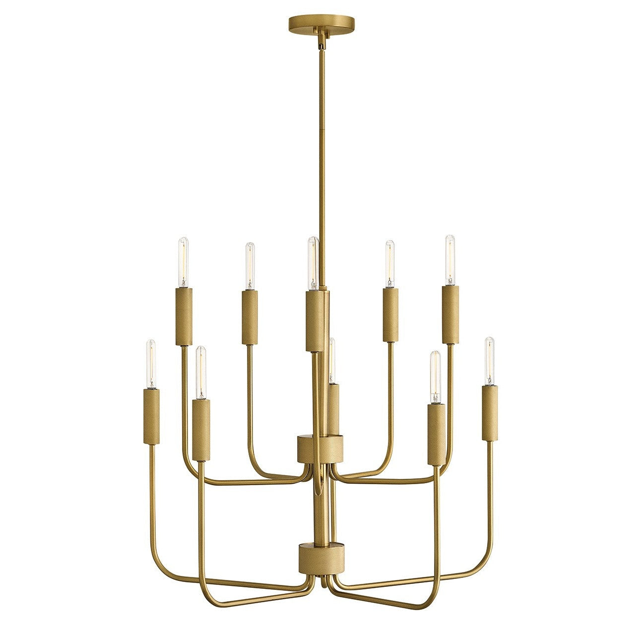 Lark - 83636LCB - LED Chandelier - Austen - Lacquered Brass