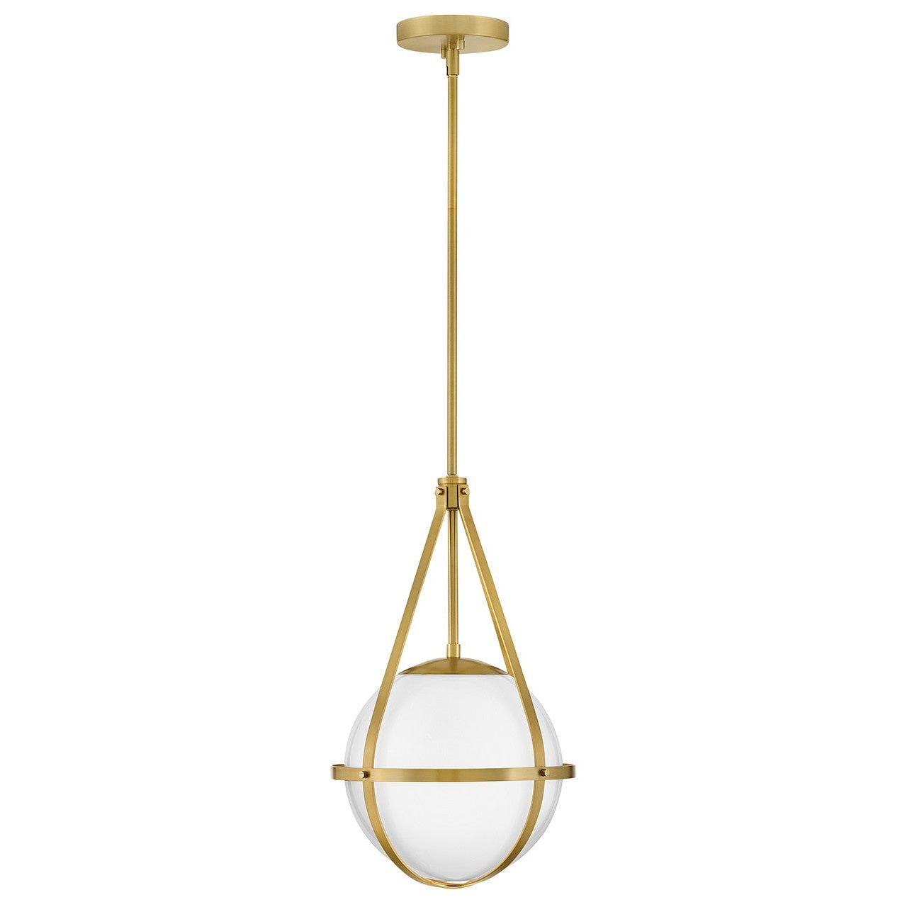 Lark - 83677LCB - LED Pendant - Colby - Lacquered Brass