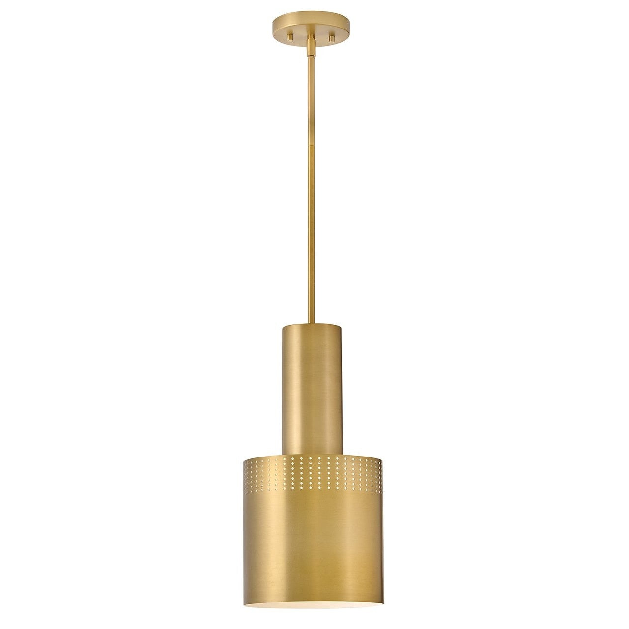 Lark - 83687LCB - LED Pendant - Casey - Lacquered Brass