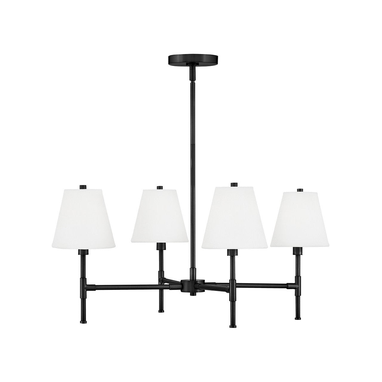Lark - 83774BK - LED Chandelier - Beale - Black