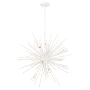 Minka-Lavery - 1112-655 - 15 Light Pendant - Bessel - Sand White
