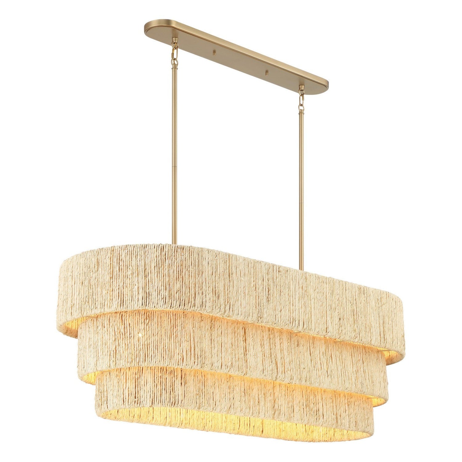 Minka-Lavery - 1227-894 - Five Light Pendant - Caviana - Signature Brass