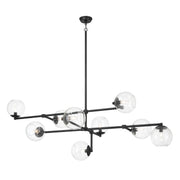 Minka-Lavery - 1895-66A - Nine Light Pendant - Millikan - Coal
