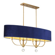 Minka-Lavery - 3486-923 - Six Light Island Chandelier - Van Noord - Oxidized Aged Brass