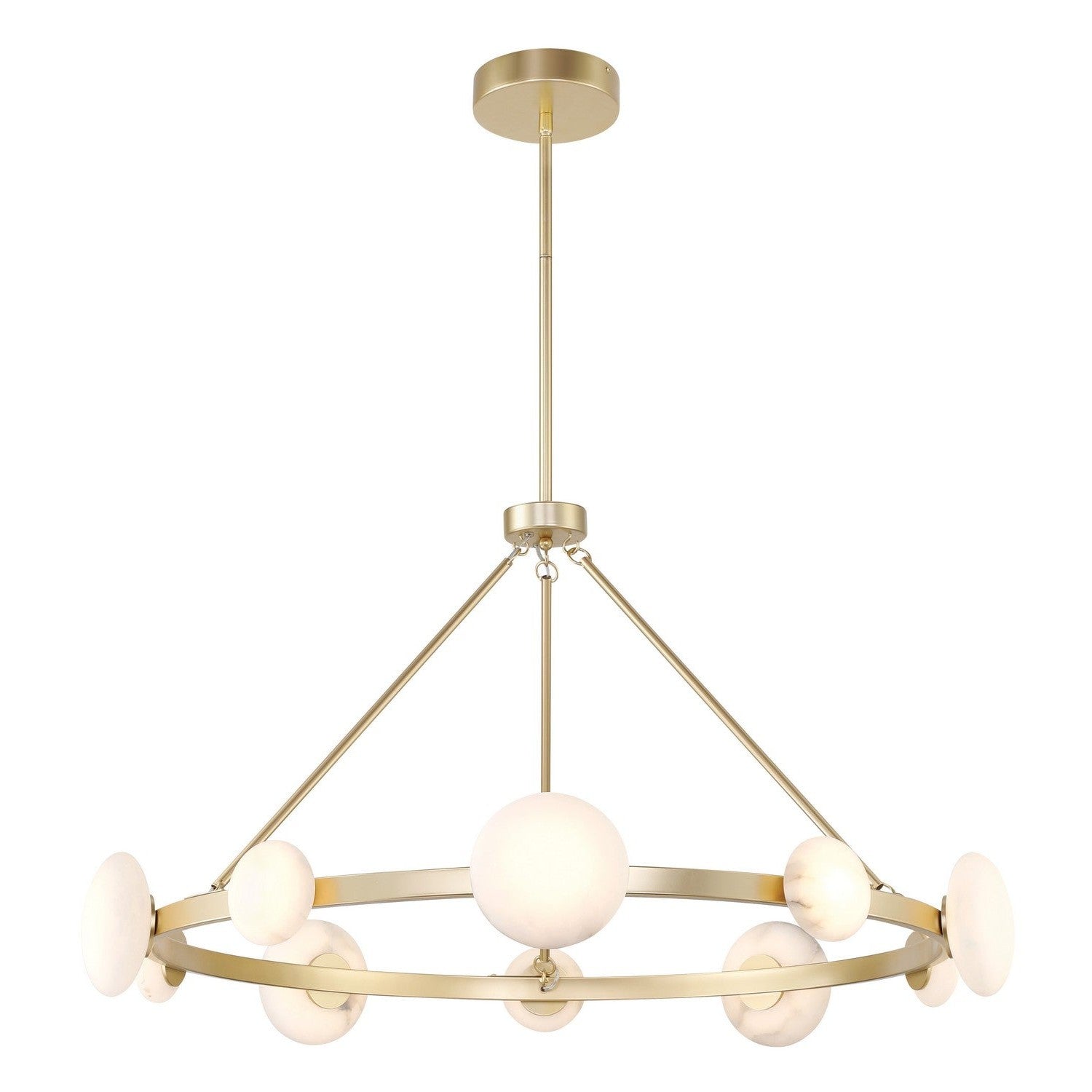 Minka-Lavery - 3598-864-L - LED Chandelier - Zill - Lily Gold