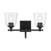 Minka-Lavery - 4002-66A - Two Light Bath Vanity - Antonia - Coal