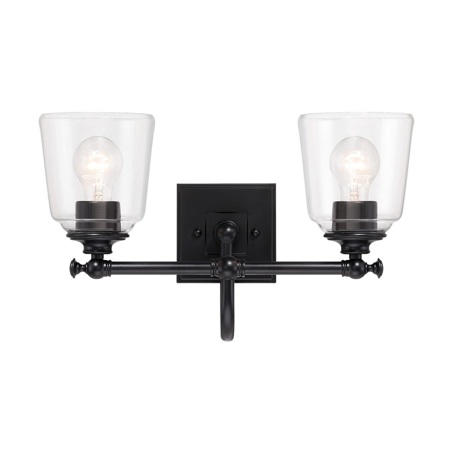 Minka-Lavery - 4002-66A - Two Light Bath Vanity - Antonia - Coal