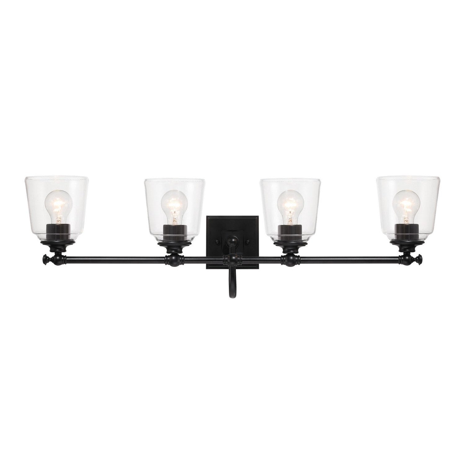 Minka-Lavery - 4004-66A - Four Light Bath Vanity - Antonia - Coal