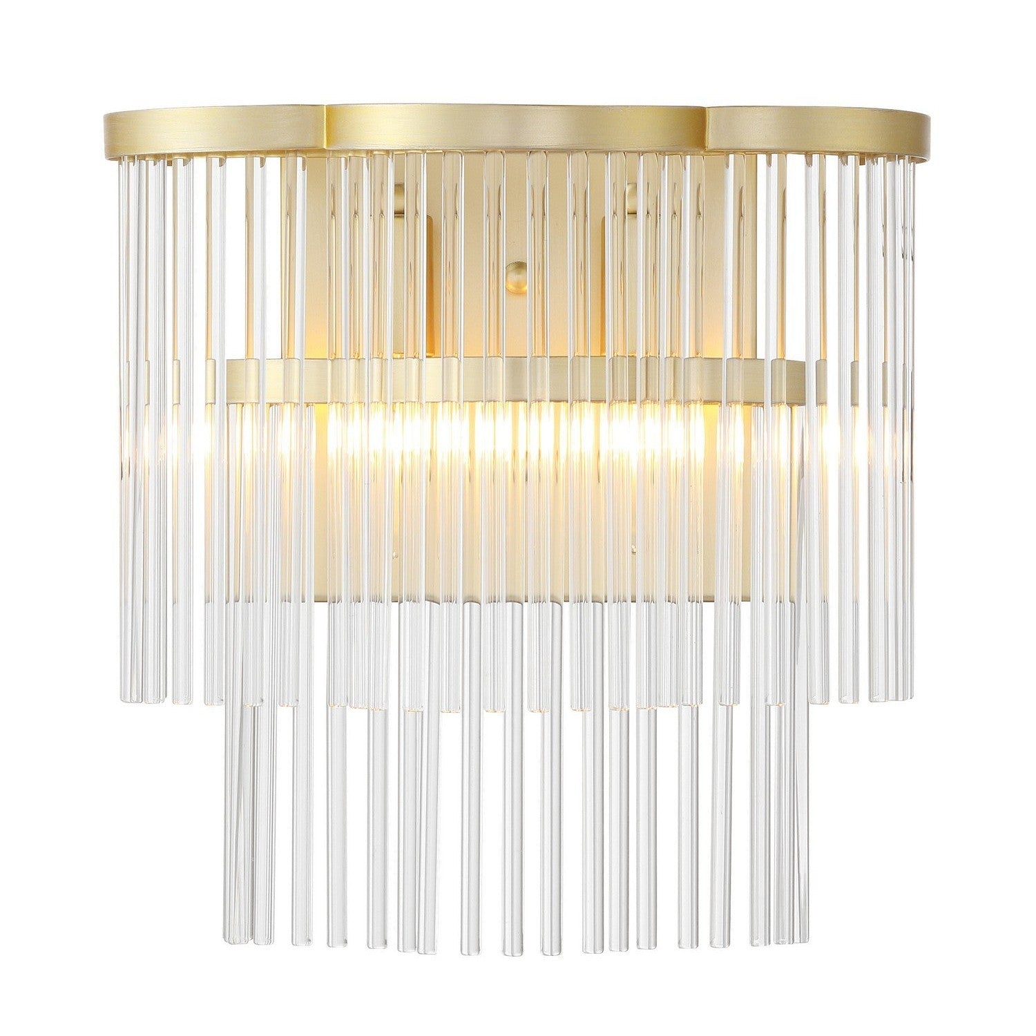 Minka-Lavery - 5452-856 - Two Light Wall Sconce - Azura - Heirloom Brass