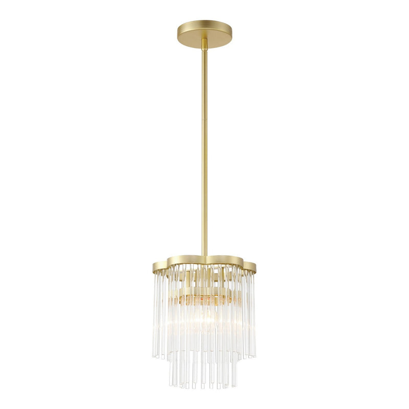 Minka-Lavery - 5457-856 - One Light Mini Pendant - Azura - Heirloom Brass