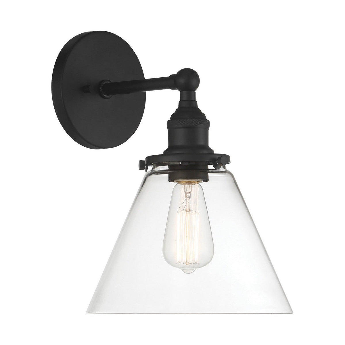 Minka-Lavery - 5680-66A - One Light Bath Vanity - Barwell - Coal