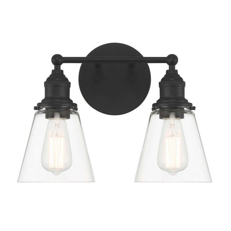 Minka-Lavery - 5682-66A - Two Light Bath Vanity - Barwell - Coal