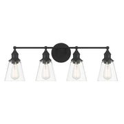 Minka-Lavery - 5684-66A - Four Light Bath Vanity - Barwell - Coal