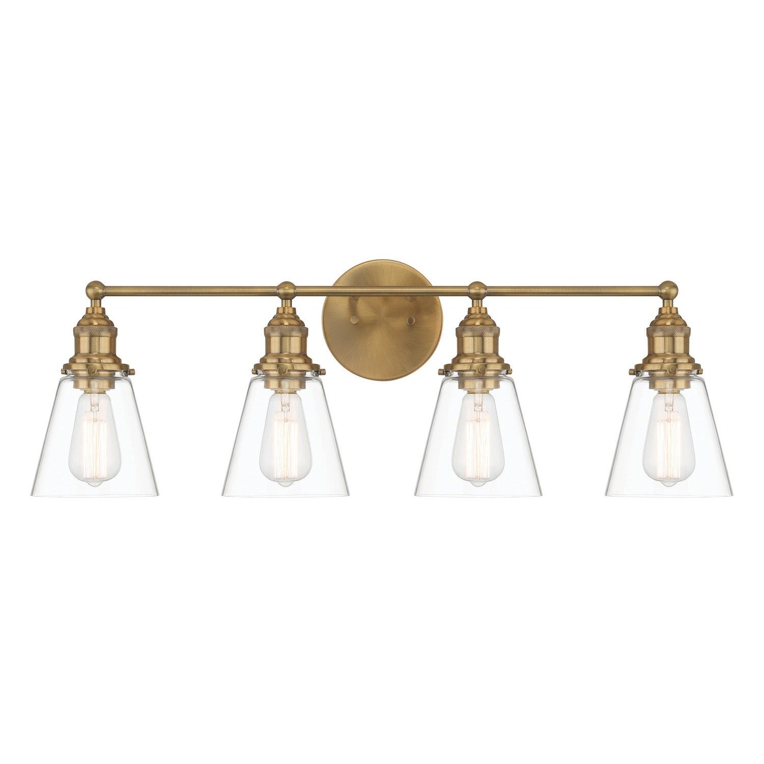 Minka-Lavery - 5684-923 - Four Light Bath Vanity - Barwell - Oxidized Aged Brass