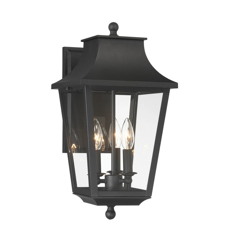 Minka-Lavery - 73343-66 - Three Light Outdoor Wall Mount - Altimeter - Sand Coal