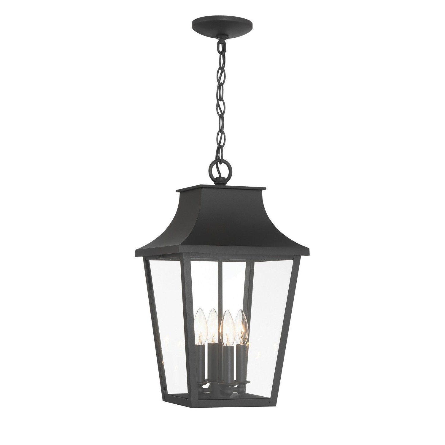 Minka-Lavery - 73347-66 - Four Light Outdoor Pendant - Altimeter - Sand Coal