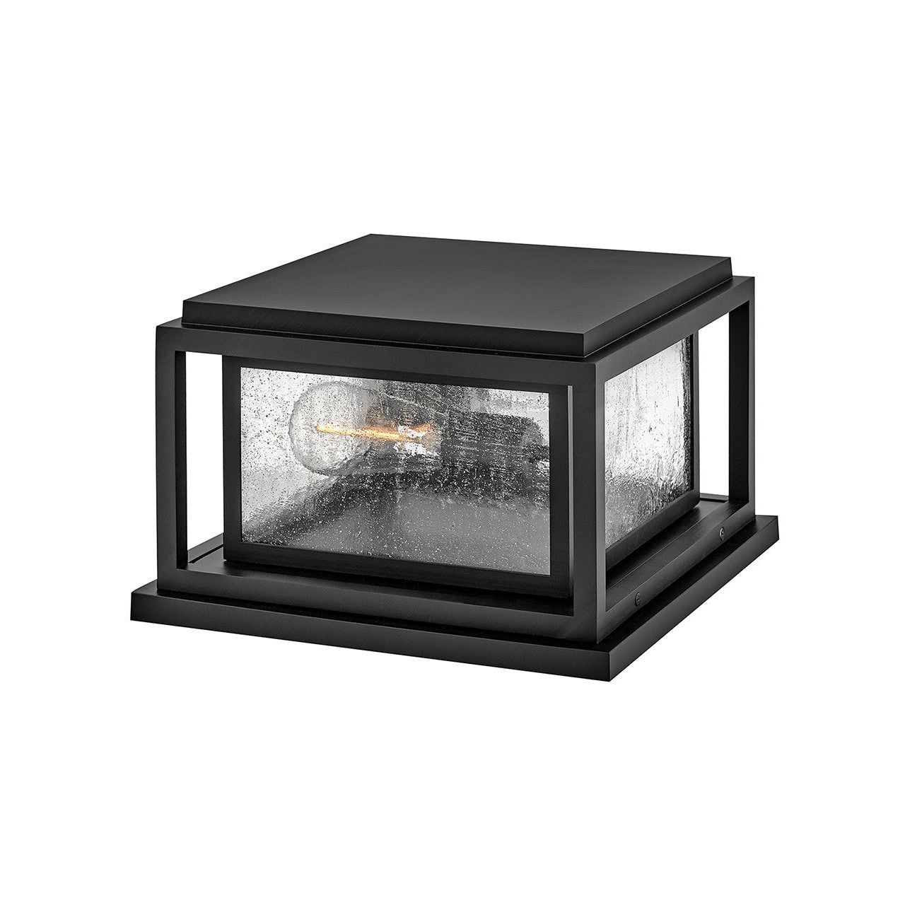 Hinkley - 1008BK - LED Pier Mount - Republic - Black