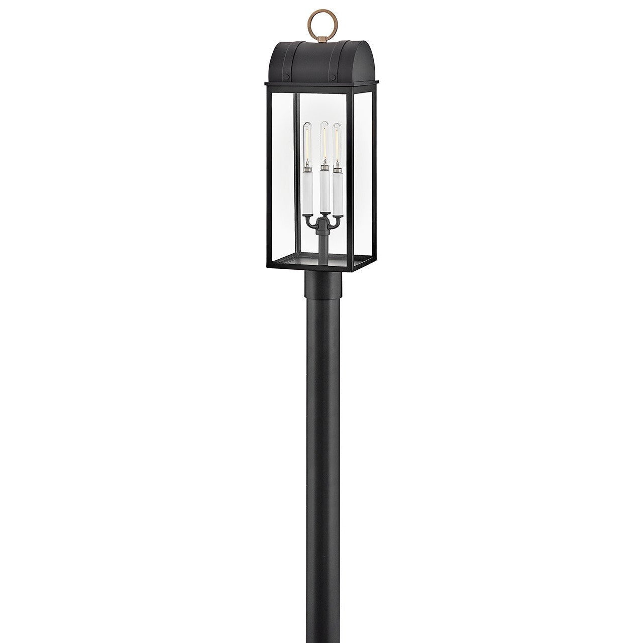 Hinkley - 10661BK-BU - LED Post Lantern - Campbell - Black