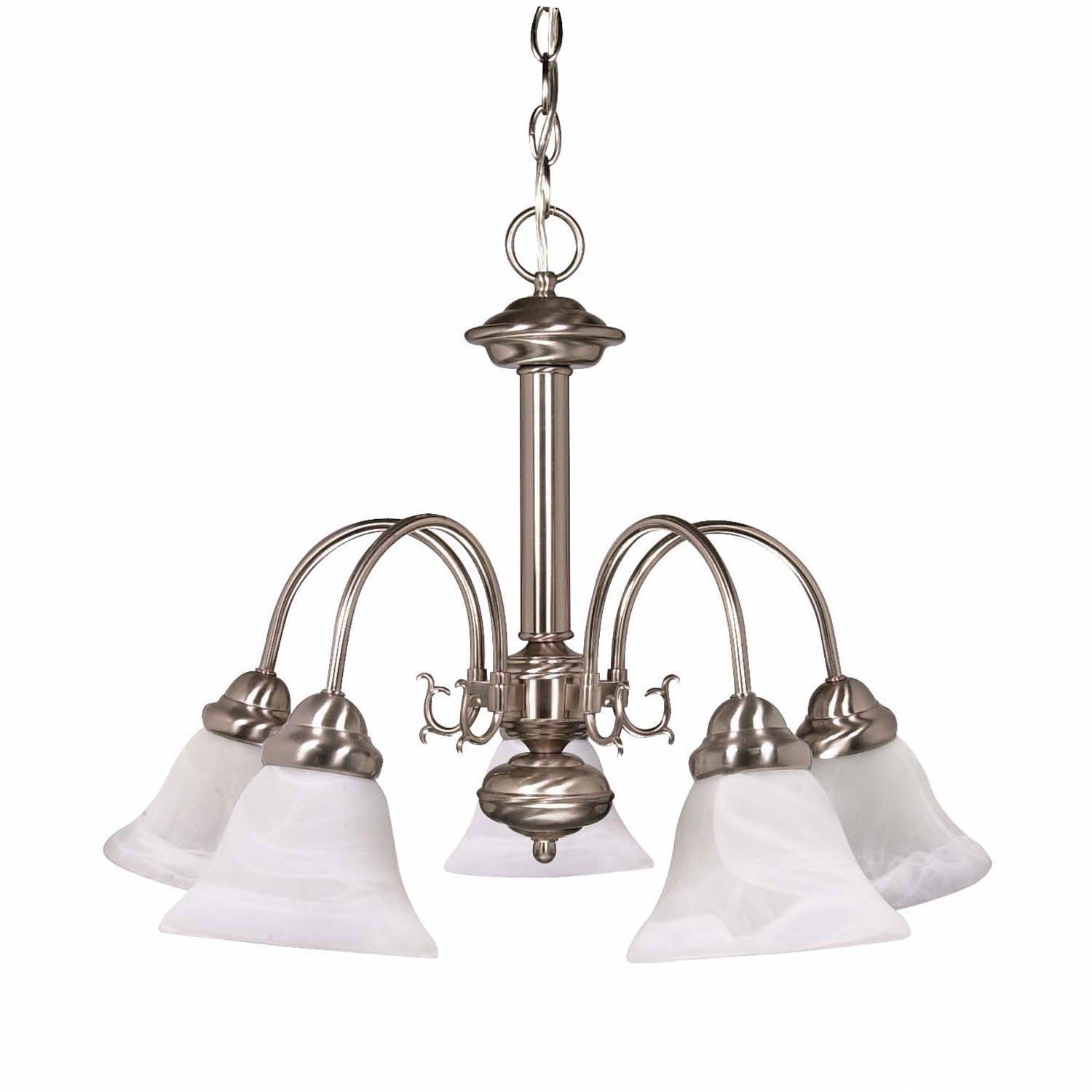 Nuvo Lighting - 60-181 - Five Light Chandelier - Ballerina - Brushed Nickel