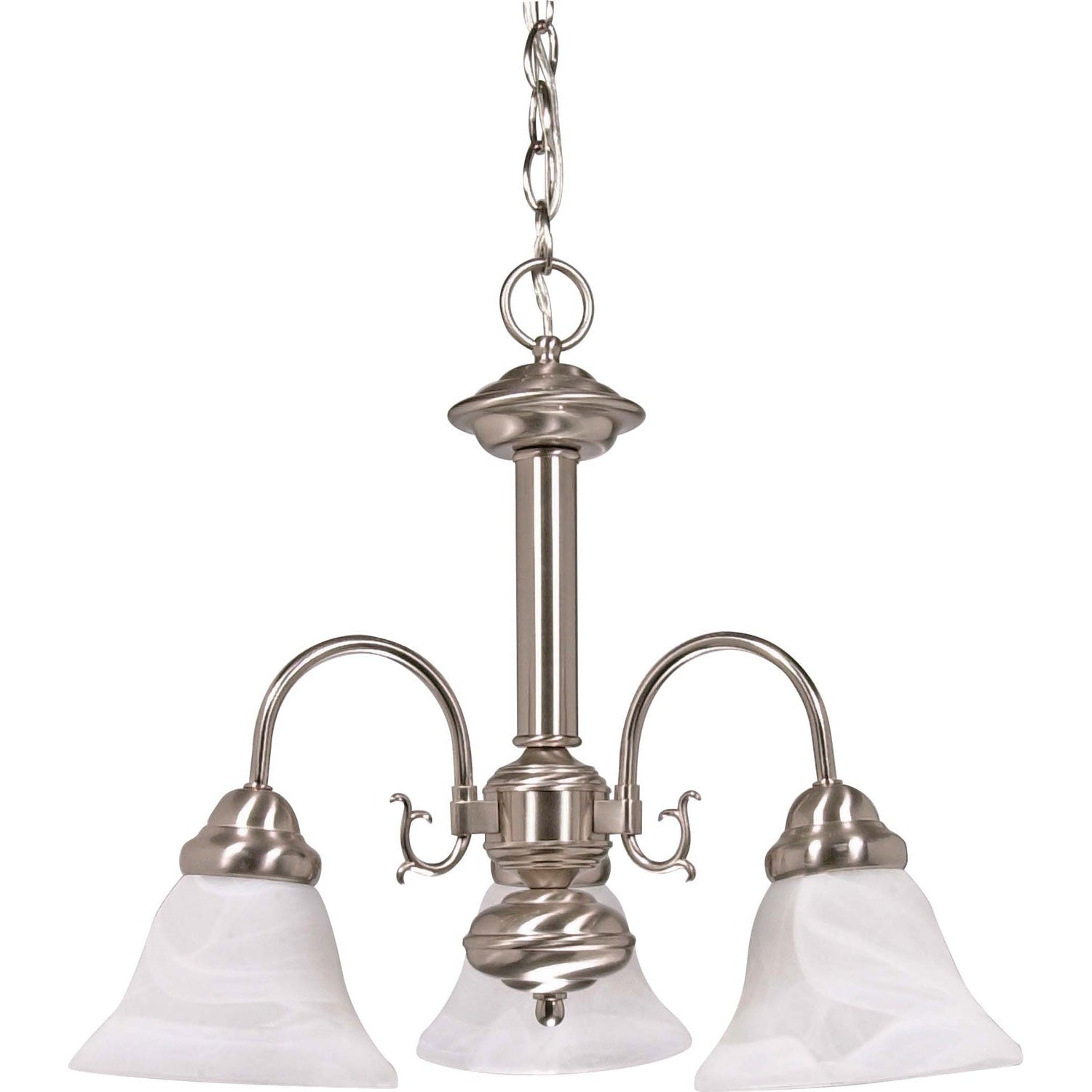 Nuvo Lighting - 60-182 - Three Light Chandelier - Ballerina - Brushed Nickel