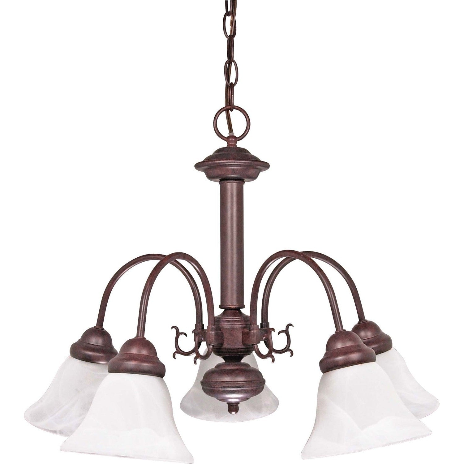 Nuvo Lighting - 60-183 - Five Light Chandelier - Ballerina - Old Bronze