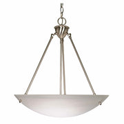 Nuvo Lighting - 60-370 - Three Light Pendant - Pendants Brushed Nickel - Brushed Nickel