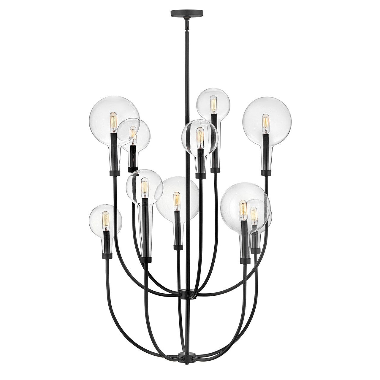 Hinkley - 30527BK - LED Chandelier - Alchemy - Black