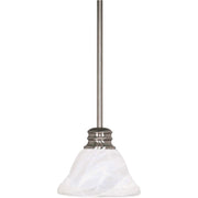 Nuvo Lighting - 60-365 - One Light Mini Pendant - Empire - Brushed Nickel