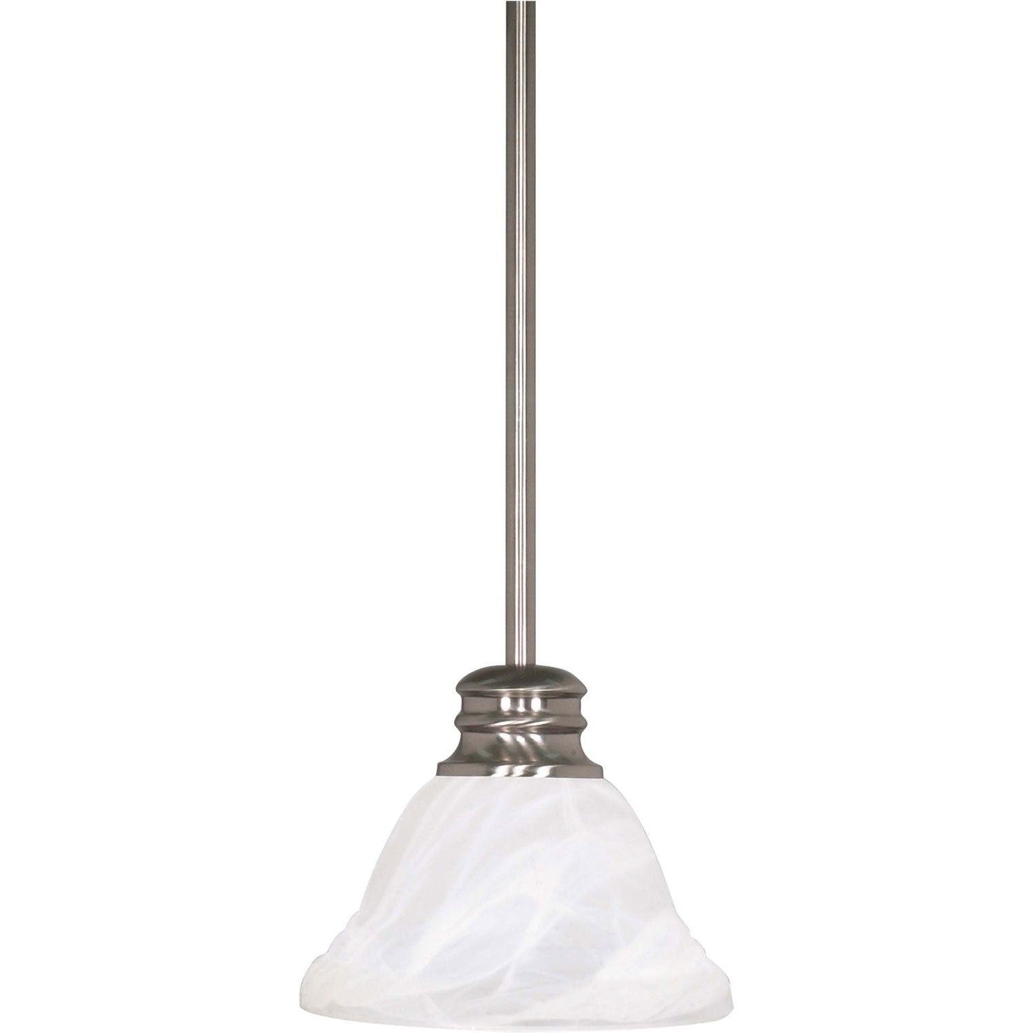 Nuvo Lighting - 60-365 - One Light Mini Pendant - Empire - Brushed Nickel
