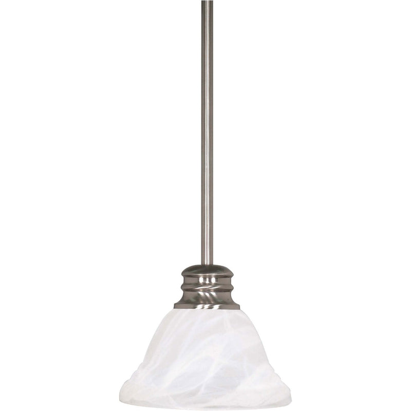 Nuvo Lighting - 60-365 - One Light Mini Pendant - Empire - Brushed Nickel