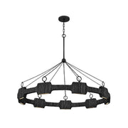 Hinkley - 34108CBK - LED Chandelier - Raffi - Carbon Black