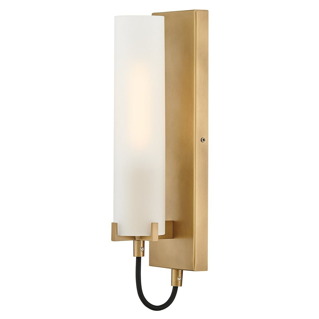 Hinkley - 37850HB-WH - LED Wall Sconce - Ryden - Heritage Brass