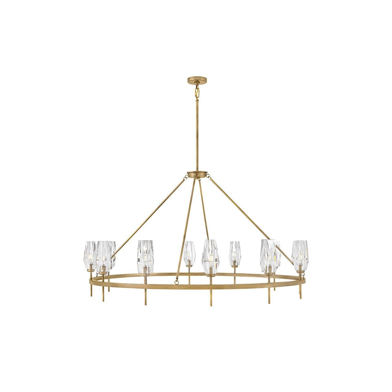 Hinkley - 38259HB - LED Chandelier - Ana - Heritage Brass