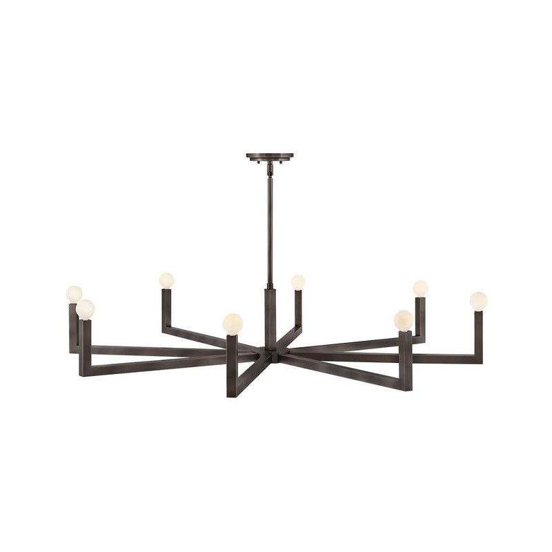 Hinkley - 45049BX - LED Chandelier - Ezra - Black Oxide