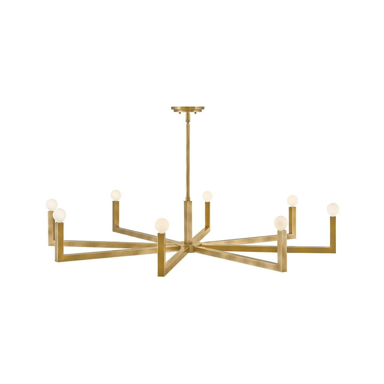 Hinkley - 45049HB - LED Chandelier - Ezra - Heritage Brass
