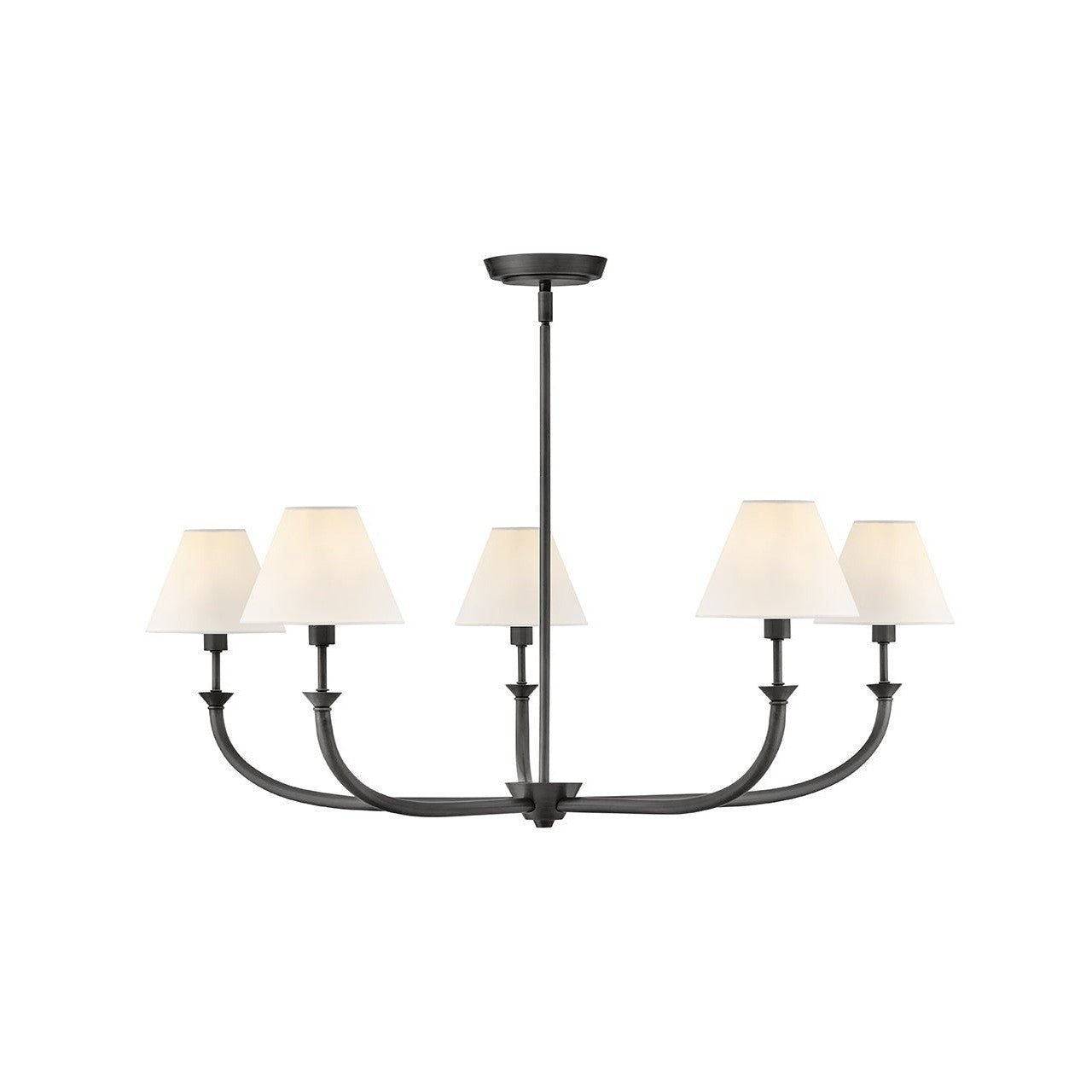 Hinkley - 45165BLB - LED Chandelier - Greta - Blackened Brass