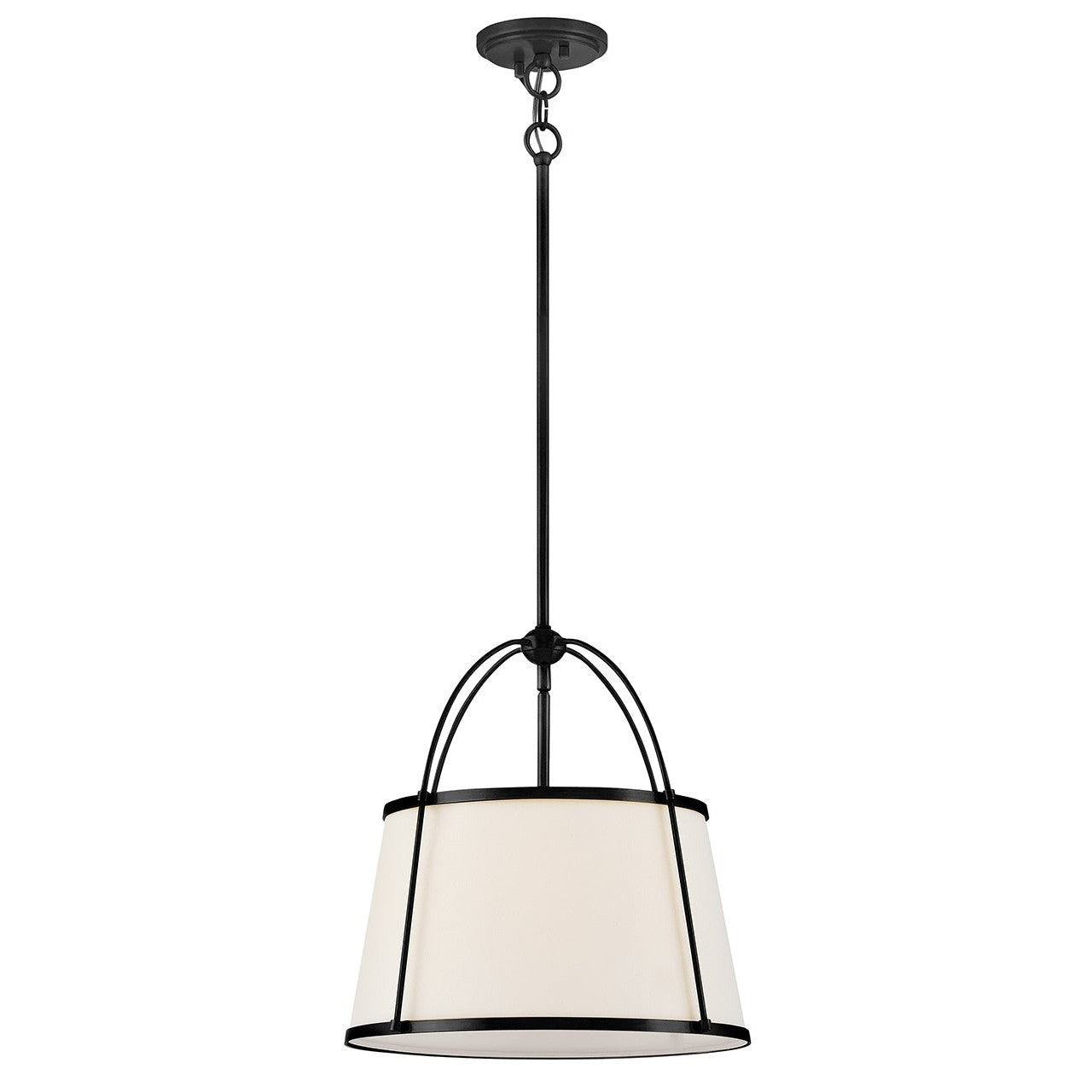 Hinkley - 4894BK - LED Pendant - Clarke - Black