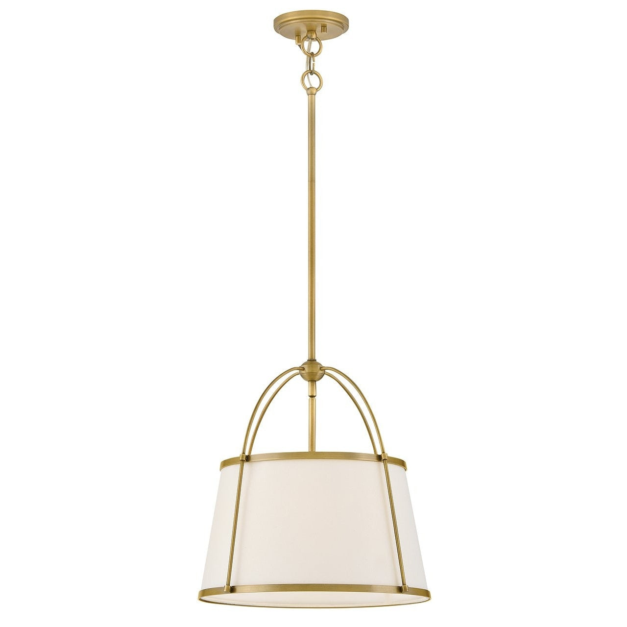 Hinkley - 4894LDB-OW - LED Pendant - Clarke - Lacquered Dark Brass