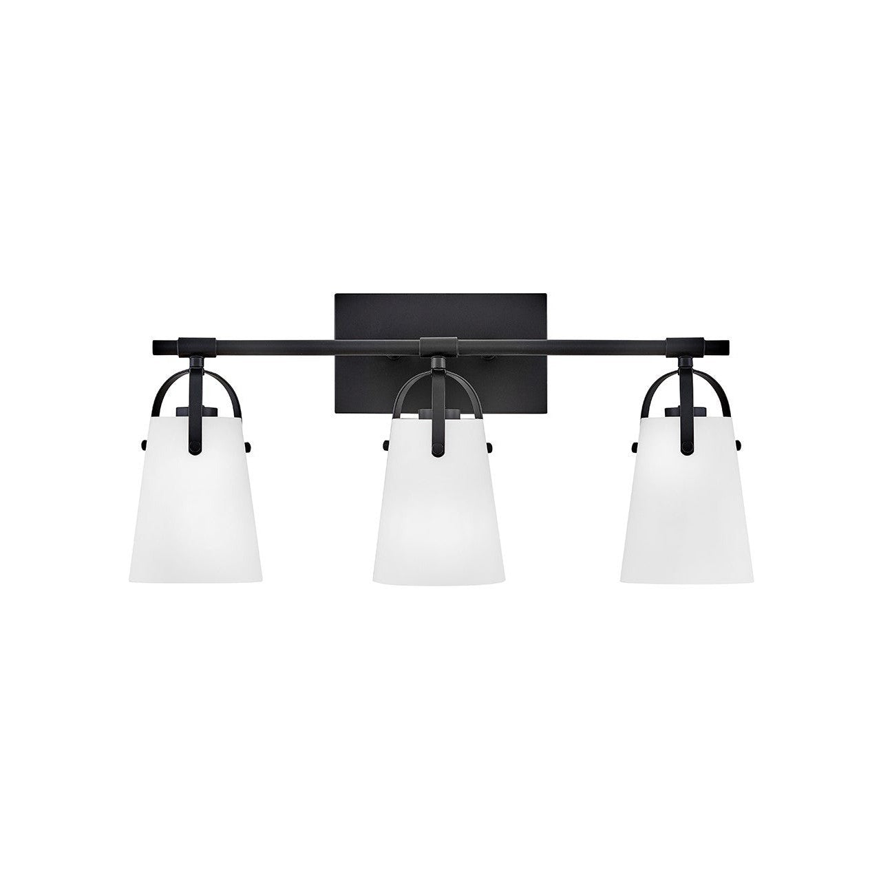 Hinkley - 5133BK-OP - LED Vanity - Foster - Black