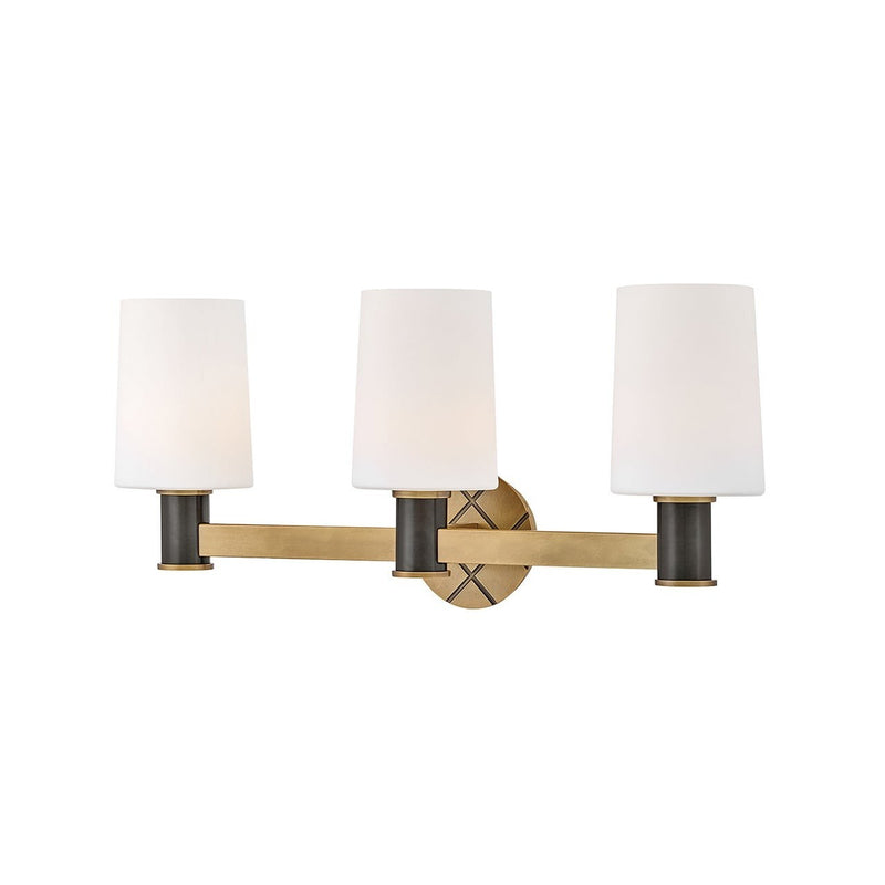 Hinkley - 51373HB-BX - LED Vanity - Declan - Heritage Brass
