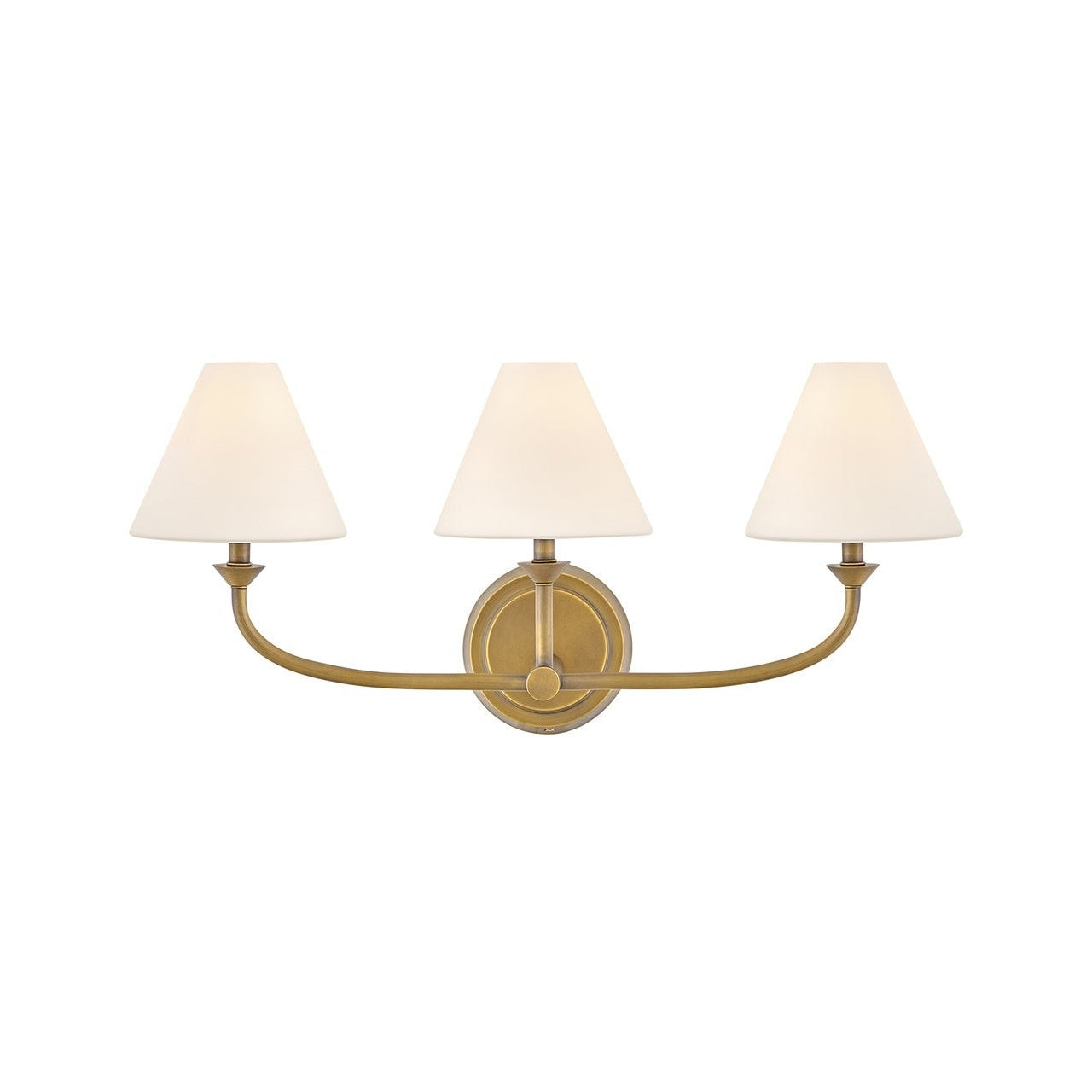 Hinkley - 52493HB-OP - LED Vanity - Greta - Heritage Brass