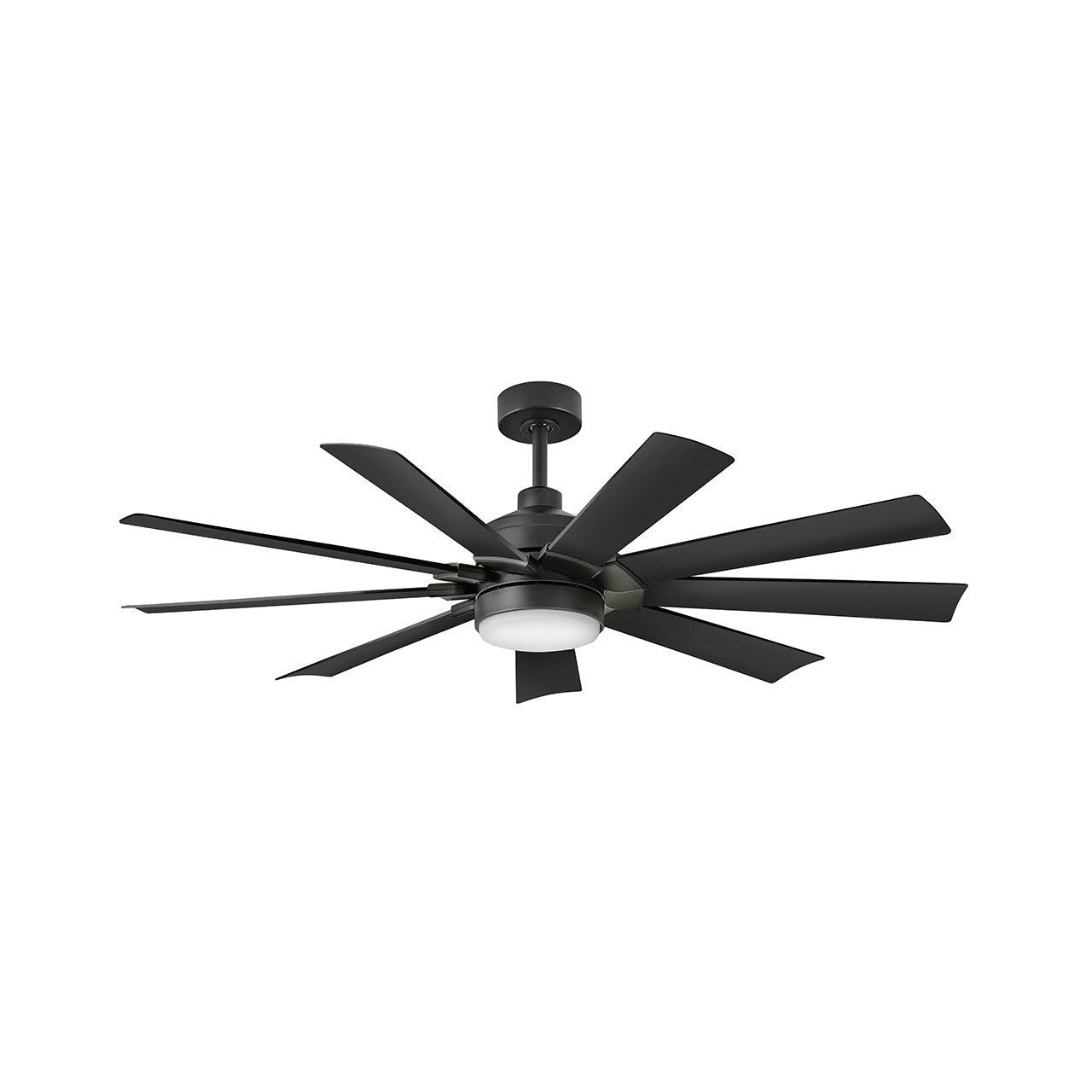 Hinkley - 904260FBB-LWD - 60"Ceiling Fan - Turbine - Matte Black