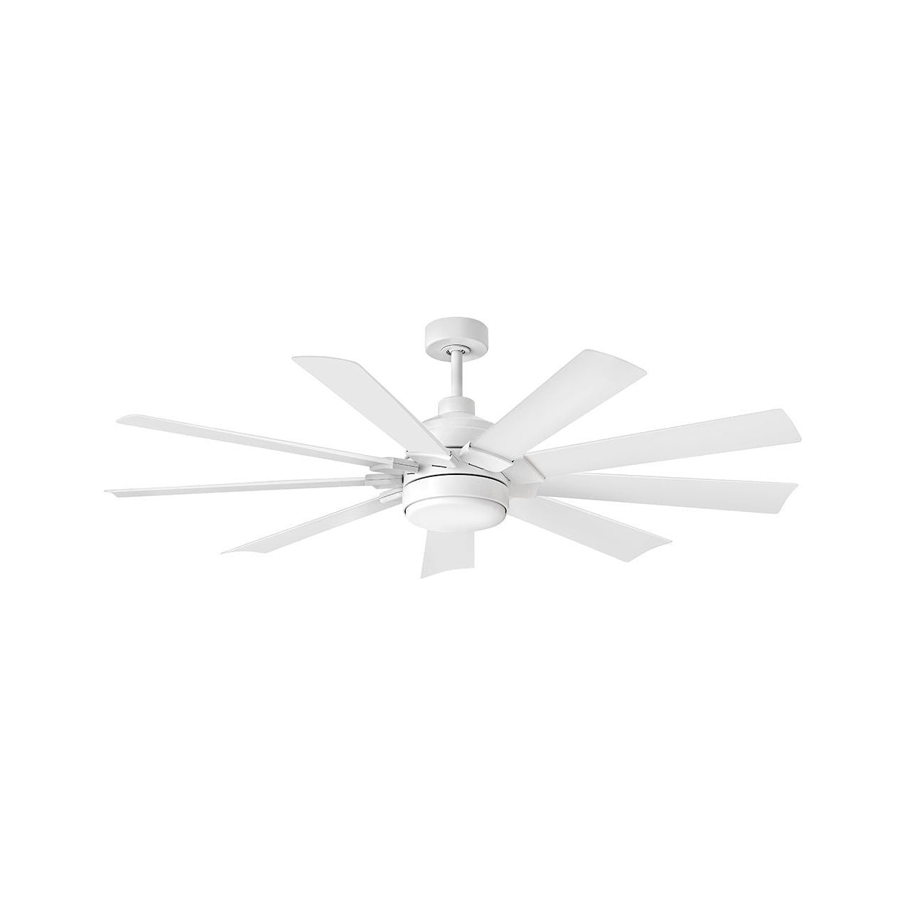 Hinkley - 904260FWW-LWD - 60"Ceiling Fan - Turbine - Chalk White