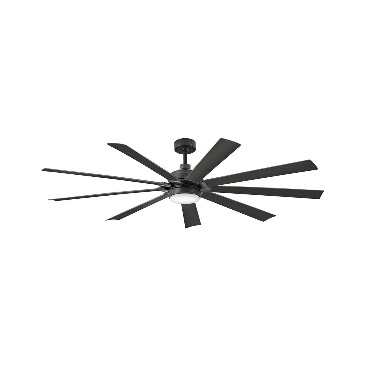 Hinkley - 904280FBB-LWD - 80"Ceiling Fan - Turbine - Matte Black