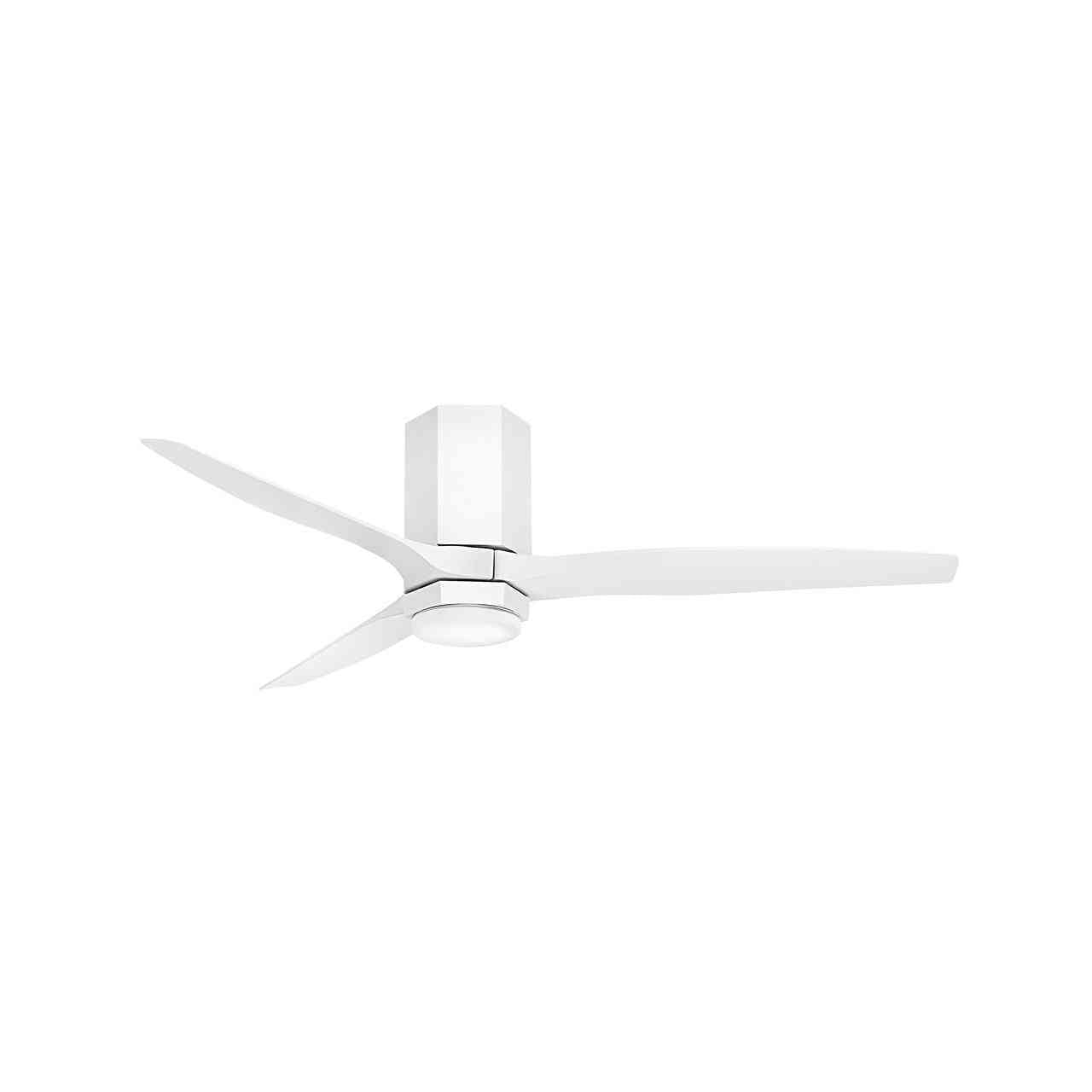 Hinkley - 905852FWW-LDD - 52"Ceiling Fan - Facet - Matte White