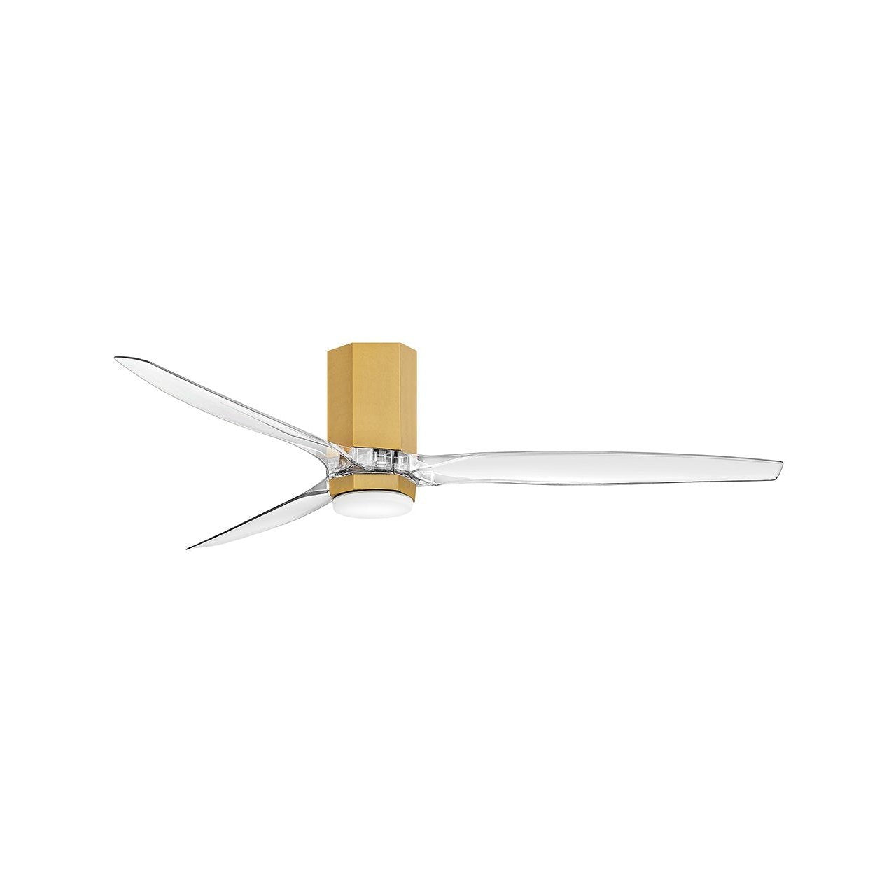 Hinkley - 905860FHB-LDD - 60"Ceiling Fan - Facet - Heritage Brass