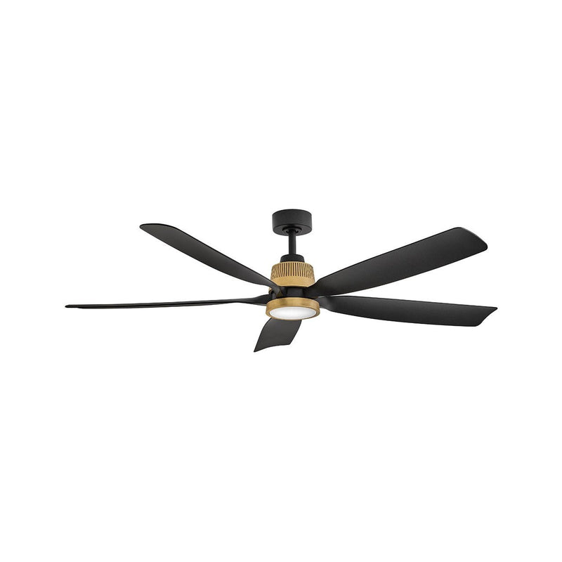 Hinkley - 906564FHB-LDD - 64"Ceiling Fan - Bodin - Heritage Brass