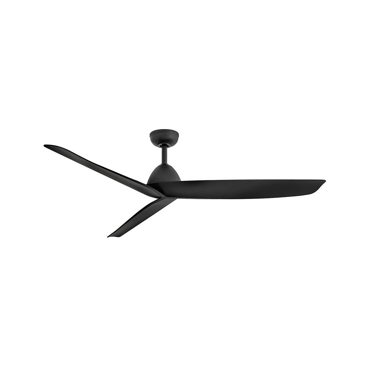 Hinkley - 906660FBB-NWD - 60"Ceiling Fan - Liv - Matte Black