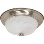Nuvo Lighting - 60-198 - Two Light Flush Mount - Brushed Nickel