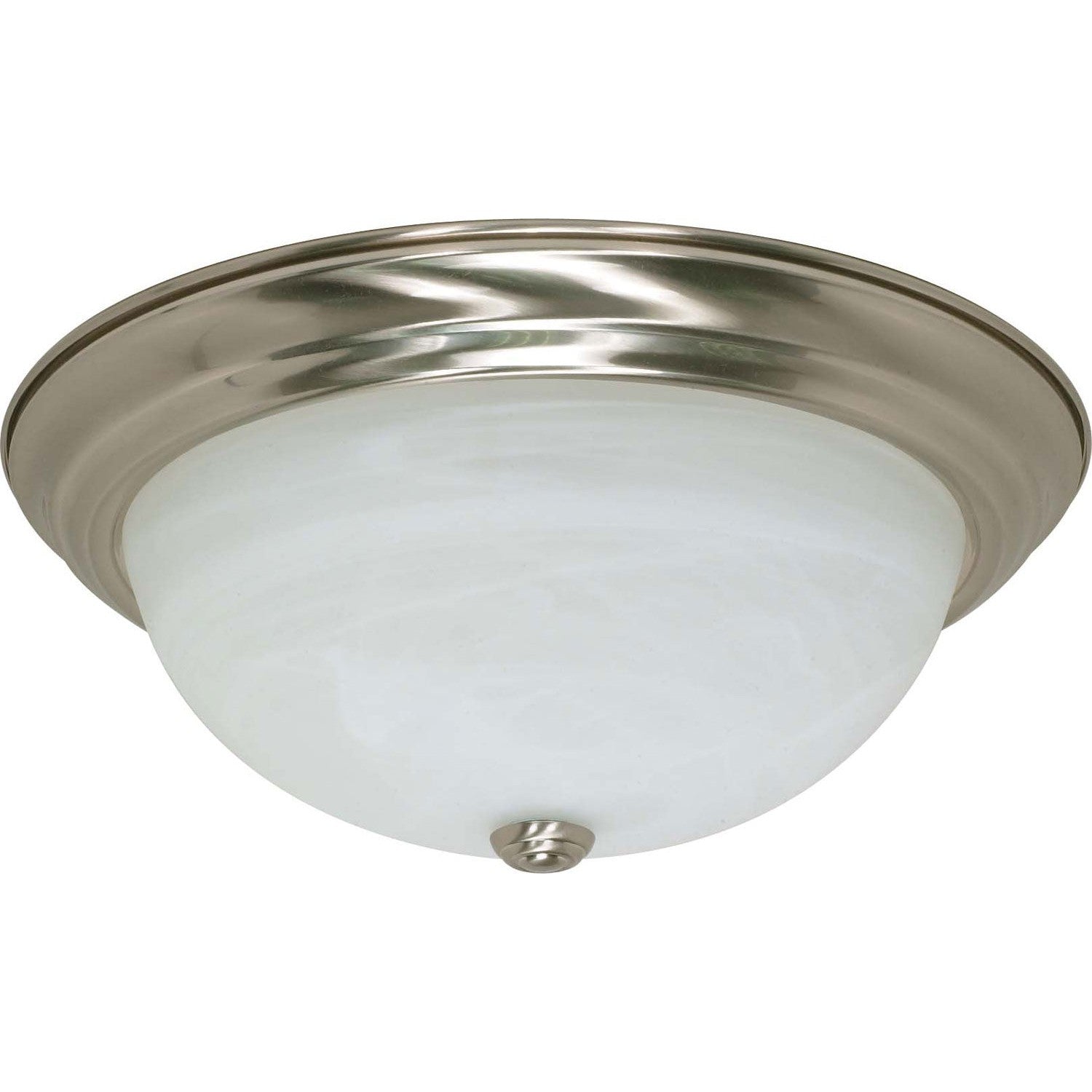 Nuvo Lighting - 60-199 - Three Light Flush Mount - Brushed Nickel